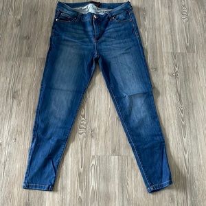 Celebrity Pink Dark Blue Skinny Jeans size 13